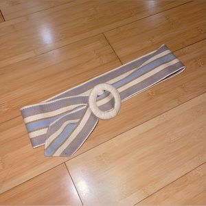 Vintage Belt - beige, blue, purple, brown